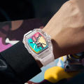 2024 New High Beauty Leisure Sports Fully Automatic Quartz Hollow Night Glow Waterproof Richard Men's Watch Phantom Color. 
