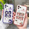 Cellphone Case For Samsung Galaxy S23 FE S24 Plus Ultra A04 A04E A24 A03 Core A05 A05S Phone Casing Cute Soft Popular Genshin Impact Beelzebul Raiden Ei Yae Miko Wanderer Shockproof Back Cover Camera Protective TPU Anti-falling Clear. 