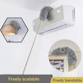 9.5 Feet Bendable Feather Duster with Extra Long Extendable Microfiber Duster (Dust Cleaner ). 