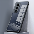 For Infinix Hot 50 pro plus 4g Protective Black Border Crystal Clear Xundd Mobile Back Case Cover.