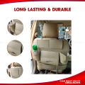 1 PC PVC LEATHER Car Back Seat Organizer - BEIGE. 