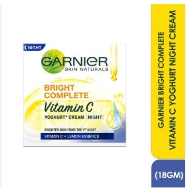 Indian Products Garnier Bright Complete Vitamin Yoghurt Night Cream 18gm