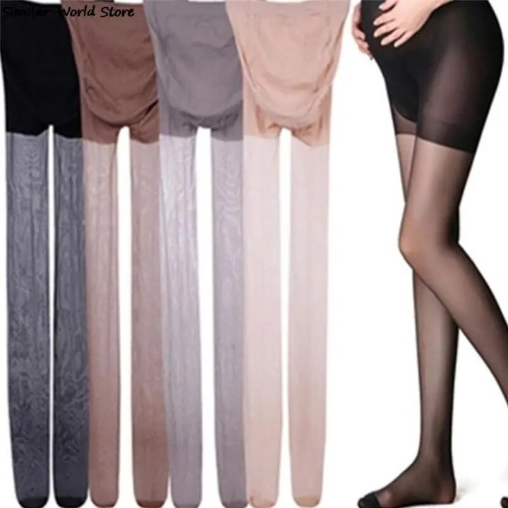Adjustable%20High%20Elastic%20Leggings%20ummer%20Maternity%20Pregnant%20Women%20Pregnancy%20Pantyhose%20Ultra%20ThinTights%20Stockings%20-%20Image%205