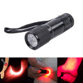 Practical Red LED Flashlight Infrared Vein Imaging 625nm Red Light 9 LED Torch Vein Finder For Nurses Caregivers Clinicians. 