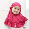 Hijab/Baby Girls Hijab/ For Baby Hijab/One To Eight Years Old Babys/Muslim Girl Fasion - Niqab. 