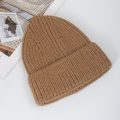 Women Winter Hat Fashion Minimalist Knitted Hat Kpop Style Soft Thick Beanie Hats For Women Streetwear Winter Cap. 
