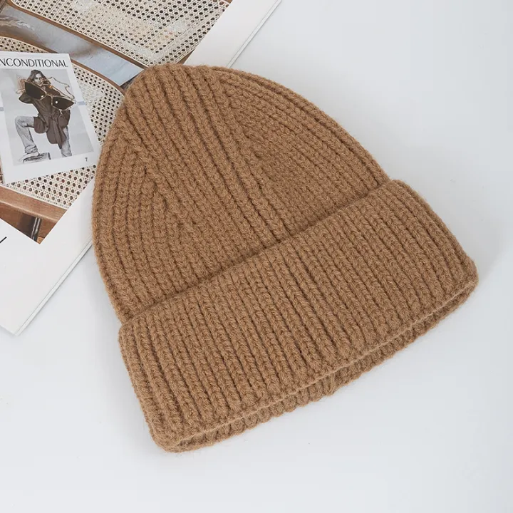 Women%20Winter%20Hat%20Fashion%20Minimalist%20Knitted%20Hat%20Kpop%20Style%20Soft%20Thick%20Beanie%20Hats%20For%20Women%20Streetwear%20Winter%20Cap%20-%20Image%204