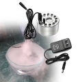 Ultrasonic Mist Maker Fogger Water Fountain Pond Aquarium Atomizer Nebulizer Head Air Humidifier Colorful Lamp. 