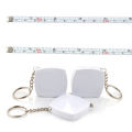 2M Ruler Metal Tape Measure Keychain Portable Pull Ruler Retractable Ruler.
