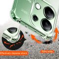 For Xiaomi Redmi Note 13 4g Transparent Soft Tpu Back Case Official Shockproof Four-Corner Silicone Cover For Xiaomi Redmi Note 13 4G Mobile Phone Back Cover. 
