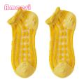 Ameesi Ankle Socks Non-slip Short Tube Summer Socks Girl Mesh Socks.