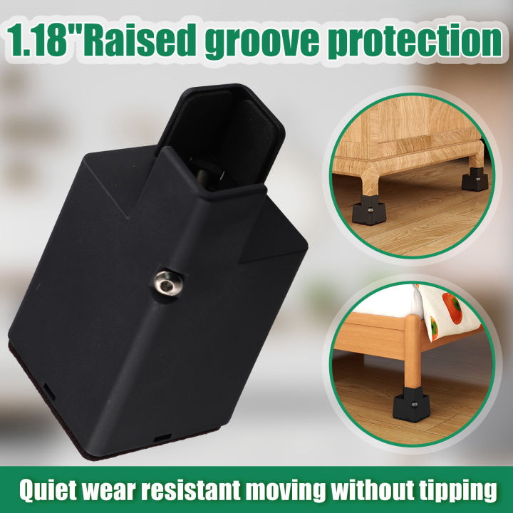 Adjustable%20Furniture%20Heightening%20Pad,%20Bed%20Heightening%20Leg%20Pad,%20Black%20-%20Image%209