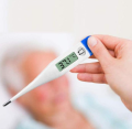 Digital Thermometer for Measuring Fever in Human Body. 