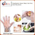 One Time Hand Gloves Poly  Pack of 100pcs. 