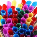 Jumbo Smoothie Straw/Boba Straw 50pc - Multicolor. 
