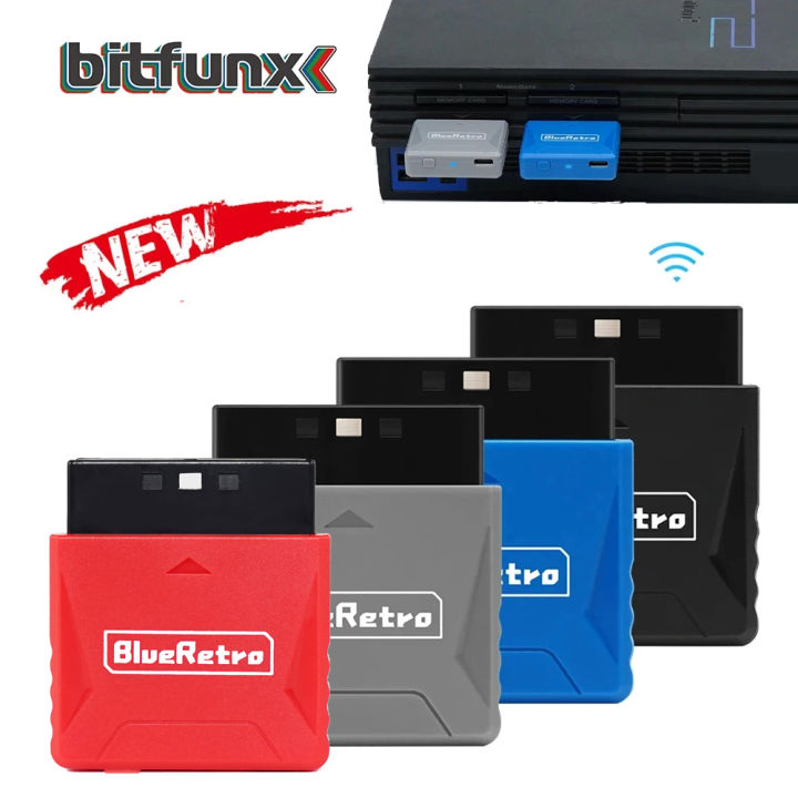 RetroScaler Mini BlueRetro Wireless Adapter For PS1/PS2 Joystick Adapter Controller Converter Receiver For PS4/PS5/Xbox Series S