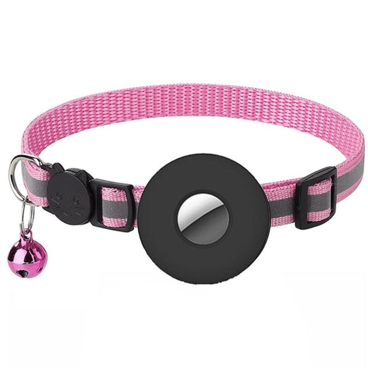 Kitten%20Collar%20Anti-Lost%20%20and%20Safety%20Buckle%20Adjustable%20Belt%20Airtag%20Pet%20Collar%20Reflective%20Nylon%20-%20Image%205