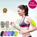 【happy one】Armband for Xiaomi Redmi 5 6A 3s Pro Redmi 4 Prime Note 4 4X MI 8 6 F1 Bag Double Zipped Multifunction Pocket Sport Gym Case. 
