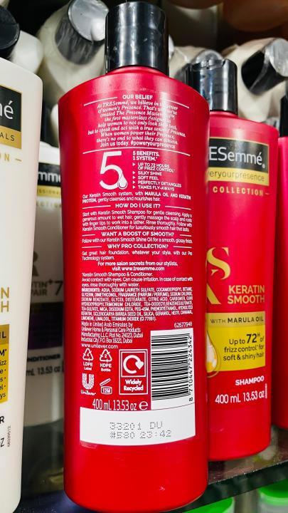 UAE%20TRESemme%20Keratin%20Smooth%20Shampoo-%20400ml%20-%20Image%204