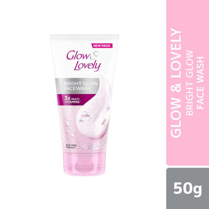 Glow & Lovely Facewash Bright Glow 50g