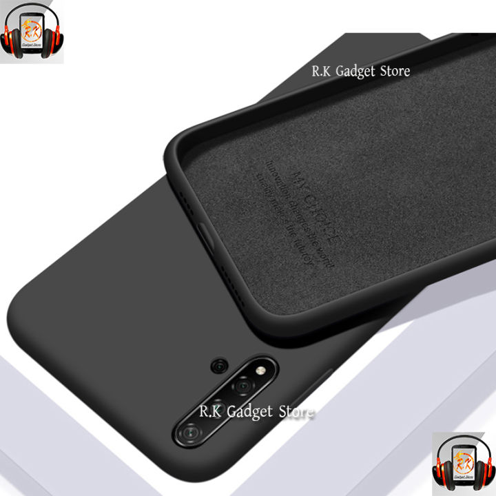 For%20Huawei%20Nova%205T%20/%20Honor%2020%20Spigen%20Silicone%20Fit%20Designed%20%20Soft%20Gel%20Rubber%20Shockproof%20Back%20Case%20Phone%20Back%20Cover%20-%20Image%202