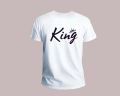 King Taiwan CVC Fabric T-Shirt For Men.