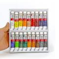 Winsor Newton 12/18/24 Colors Professional Color Oil Paints 12ml Tube Painting Pigments With Brush And Palette Art Supplies.