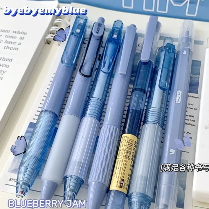 7Pcs/Box%20Minimalist%20Transparent%200.5mm%20Gel%20Pen%20High-Quality%20St%20Tip%20Signature%20Pen%20Student%20Quick-Drying%20Black%20Ink%20Pen%20-%20Image%204