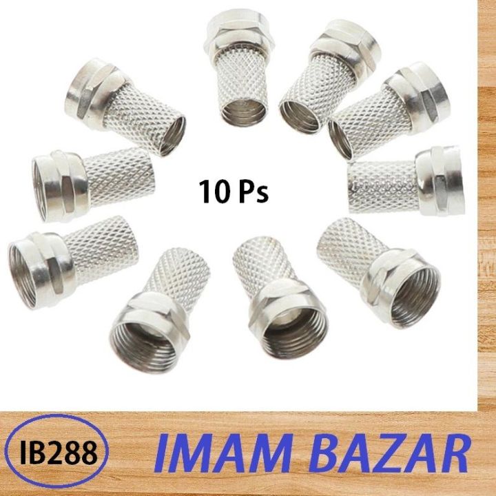 10%20Pcs%20Connector%20Screw%20On%20Type%20For%20RG6%20Satellite%20TV%20Antenna%20Coax%20Cable%20Twist-on%20-%20Hdmi%20Cable%20-%20Image%207