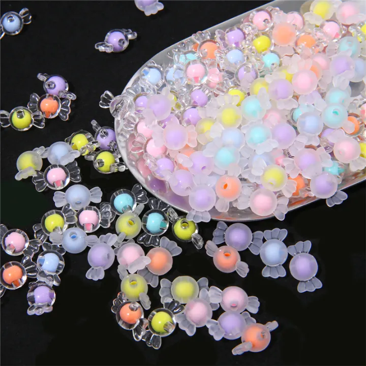 50Pcs%20Plastic%20Acrylic%20Candy%20Shape%20Beads%20Charm%20For%20Necklace%20Bracelet%20Keychain%20DIY%20Jewelry%20Craft%20Making%20Accessories%20-%20Image%205