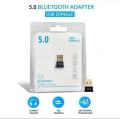 USB Bluetooth 5.0 Adapter Transmitter Bluetooth Receiver Audio Bluetooth Dongle Wireless USB Adapter for Computer PC Laptop c. 