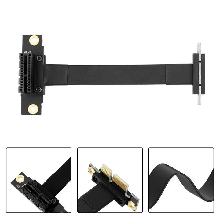 PCI%20Express%20Extension%20Cable%20PCIe%20x1%20to%20x1%20x4%20Pci-E%20x1%20Extension%20Cable%20Pci-E%20Riser%20Card%20Expansion%20Card%20Cable%20for%20Motherboard%20/Extender/%20Adapter%20-%205cm%20-%20Image%206