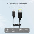USB C to Laptop Charging Cable Adapter Male Type C to Square Converter 100W PD Fast Charging for Lenovo ThinkPad Power Cable. 