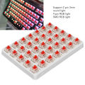 Mechanical Keyboard Switch, 35 Pieces Plastic Red Switch for Mechanical Keyboards. 