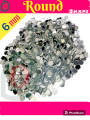 6mm (0.6 cm) Round Shape Mirror for Lippan Art, Jewellery Making, Arts & Crafts Mosaic Tiles, Embroidery Works in Cloths. 