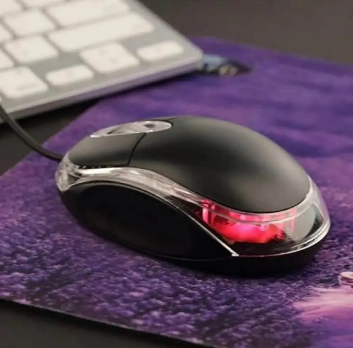USB%203D%20Optical%20Mouse%20-%20Black%20-%20Wireless%20Mouse%20High%20Quality%20USB%20Mouse%202.0%203D%20LED%20Optical%20Wheel%20Wired%20Mouse%20for%20PC/Laptop/Notebook%20-%20Image%203