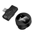 Hoco L21 Wireless Microphone Type-C, Magnetic & Lapel Clip Microphone ENC Noise Reduction & Clear Omnidirectional Sound. 