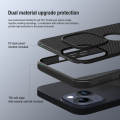 Nillkin Super Frosted Shield Pro Matte cover case for Apple iPhone 13 (with LOGO cutout) - Black. 