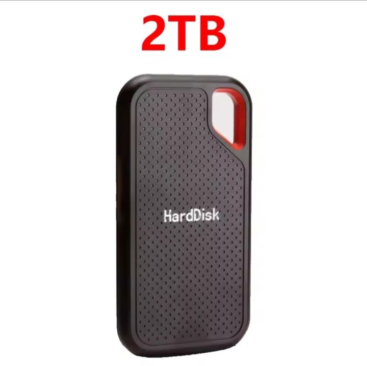 Portable SSD 2TB/4TB External Hard Drive High Speed Solid State Drive 128TB Mass Hard Disk USB 3.2 for Laptop/Desktop/Phone/MAC