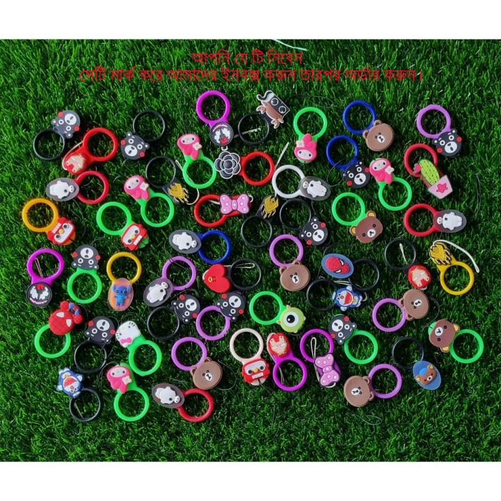 Fashionable Cartoon & Round Shape Mobile Ring Strap For Mobile.