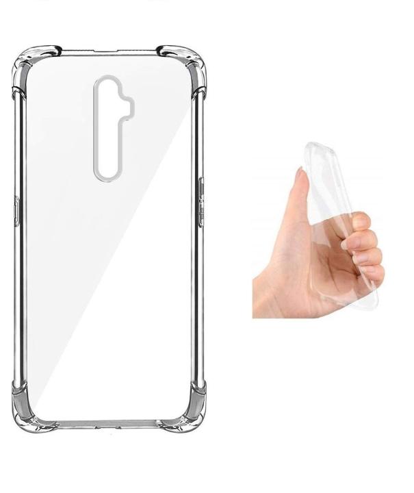Oppo%20Reno%202F%20%20Transparent%20TPU%20With%20Bumper%20Phone%20Case%20Cover%20-%20Image%205