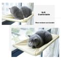 Cozy Hammock For Cats Cat Bed Pet Shelf Seat Lounger Kitten Window Hanging Beds Bearing 20kg Cushions Mount Accessories Goods..