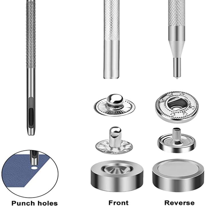 50%20Sets%20Leather%20Snap%20Fasteners%20Kit%20Black%20Metal%20Snap%20Buttons%20Silver%20-%20Image%202