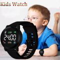 Kids Digital Watch for Boys Girls Electronic Clock LED Wrist Watch Fashion Waterproof Sports Student Child Simple Watches. 