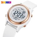 SKMEI 2094 Women Stopwatch Lady Wristwatch 50M Waterproof Shockproof reloj mujer Back Light Display Countdown Digital Watches. 