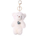 Plush Doll Bear Keychain for Bag Key Backpack Pendant Lobster Clasp Key Chian Ring Pendants. 