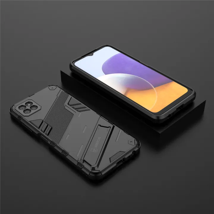 For%20Samsung%20Galaxy%20A22%205G%20Case%20Camera%20Protection%20Back%20Cover%20Bumper%20with%20Kickstand%20Phone%20Stand%20Hardcase%20-%20Image%204