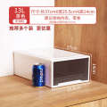 Drawer style plastic transparent wardrobe, sorting clothing cabinet, box, storage box.