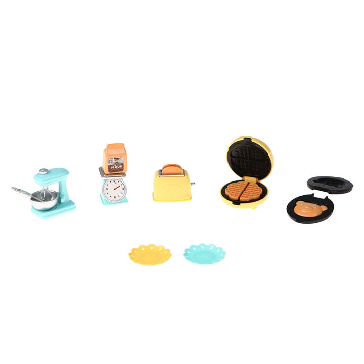 1/12%20Dollhouse%20Miniature%20Kitchen%20Set%20Bread%20machine%20Blender%20Electronic%20scales%20MJD%20-%20Image%203