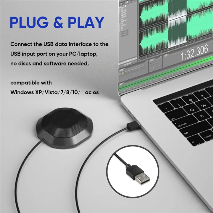 USB%20Conference%20Microphone%20360%C2%B0%20Omnidirectional%20Condenser%20Computer%20PC%20Mic%20with%20Touch%20Mute%20Plug%20&Play%20for%20PC%20Laptop%20-%20Image%207
